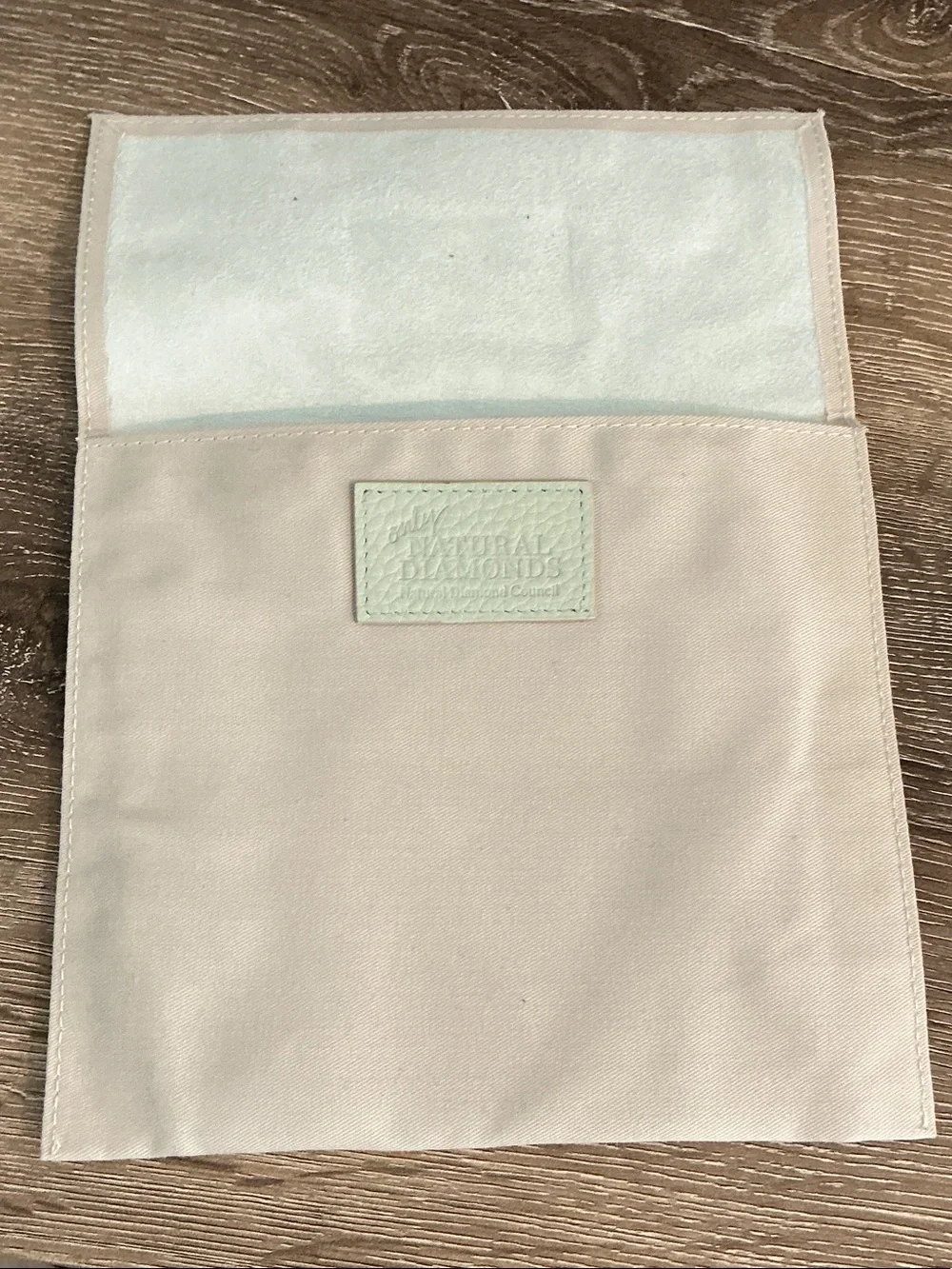 Only Natural Diamonds Natural Diamond Council Leatherette Valet Tray & Pouch NEW
